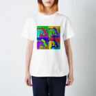 .KazzU Storeの牛くんサイケ Regular Fit T-Shirt