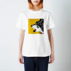 near-oneのくろしばのろくすけ Regular Fit T-Shirt