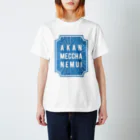 OFUZAKEのAMN_BLUE スタンダードTシャツ