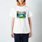 喫茶レストラン丘/のぼるさんのクリームソーダ ２ Regular Fit T-Shirt