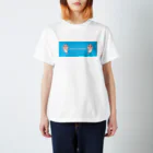 🏠やしおこうの秘密基地のクリオネさんとSOCIAL DISTANCE1 Regular Fit T-Shirt