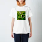 ポヨ丸のwild flower Regular Fit T-Shirt