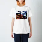 ニューヨークのシアトル市場 花 Regular Fit T-Shirt