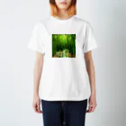 どるちぇ＊うさぎの《どるちぇ旅》＊伝統的な竹林＊ Regular Fit T-Shirt