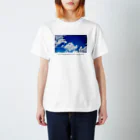 - K A G A M I -の雲の向こうには、いつも青空。 スタンダードTシャツ