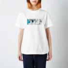 ohutonの青と熱 Regular Fit T-Shirt