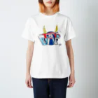 ＳＩＬＶＥＲＷＯＬＦＭＥＮmixculturedesinの9月ＮＥＷ「邪馬台国の鬼伝説」 Regular Fit T-Shirt