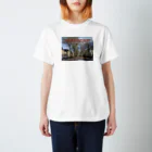 idealのParis cityscape print T-shirt スタンダードTシャツ