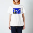 satoyotsubaの「雲一つない空です」その３ Regular Fit T-Shirt