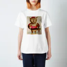 Sachiiiの【Foodie cat】　Doughnut Regular Fit T-Shirt