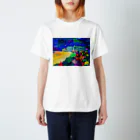 savaのmoon beach Regular Fit T-Shirt