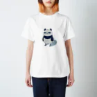 kioのふてぶてしいパンダ（だぁさん） Regular Fit T-Shirt