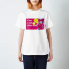 怖話グッズの怖話-Girlイラスト3（T-Shirt Pink） Regular Fit T-Shirt