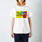 怖話グッズの怖話-Girlイラスト3（T-Shirt Yellow） Regular Fit T-Shirt