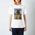 Ichiro&Jiroのエジプト猫どーん！！ Regular Fit T-Shirt
