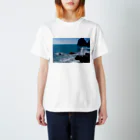 883Rの海、波、自然、波 Regular Fit T-Shirt