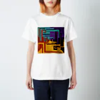 つつみひとみの混ざりかけの五色ドット スタンダードTシャツ