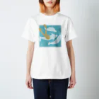 Blue Ocean Artのベルーガ Regular Fit T-Shirt