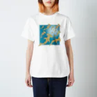 Blue Ocean Artのハンマーヘッド スタンダードTシャツ