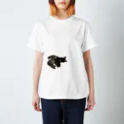 ZINZINの抱っ仔猫 Regular Fit T-Shirt