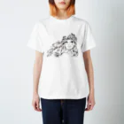 ピヨ_chemistryの桜と女の子 Regular Fit T-Shirt