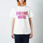 JIMOTO Wear Local Japanの中野区 NAKANO WARD スタンダードTシャツ