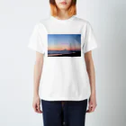 photo-kiokuの湘南夕景2 スタンダードTシャツ