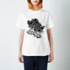 TOMOKUNIのAnimalia Kinky “ Black Frog ” Regular Fit T-Shirt