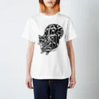 TOMOKUNIのAnimalia Kinky “ Black Squirrel ” Regular Fit T-Shirt