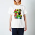 rakugakirinのきりん君とドット絵のTシャツ Regular Fit T-Shirt