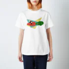 くだものやさんのにんぢんTシャツ（大） Regular Fit T-Shirt