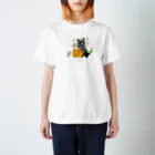 おやさい妖精さんの お店🌱の二ラーテル　蜂蜜 スタンダードTシャツ