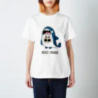 のべ子のネコシャーク（シャム猫） Regular Fit T-Shirt