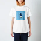 T.I.E STOREのRuさんの水色背景 スタンダードTシャツ