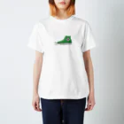 @latormenta__shop_99のスニーカー　緑 スタンダードTシャツ