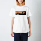 中村青雨 水墨画家  Artgalleryの夕景 Regular Fit T-Shirt