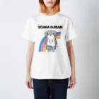 SCHNA OJISANの元祖シュナおじさん　虹の橋ver Regular Fit T-Shirt