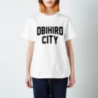 JIMOTO Wear Local Japanの帯広市 OBIHIRO CITY スタンダードTシャツ