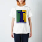 DRIPPEDのポップなコルコバードのキリスト像 Regular Fit T-Shirt