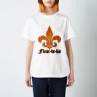 毒の素のFleur-de-lis Regular Fit T-Shirt