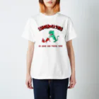 naran_noの虎猫と縞犬(赤) Regular Fit T-Shirt