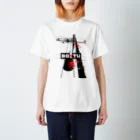 AQ-BECKのDischarge-and-charge Regular Fit T-Shirt