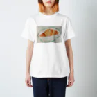 Architecturephotolifeのクロワッサンの朝食 スタンダードTシャツ