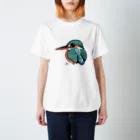 fujinasu2274ののの目のカワセミちゃん Regular Fit T-Shirt