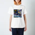 NanaCoco10  ナナココの銀河鉄道　水彩画 Regular Fit T-Shirt