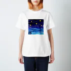 SDGs JAPANのSDGs17. 星はどうして輝いているんだと思う？ スタンダードTシャツ