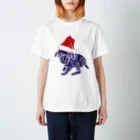NIKORASU GOのクリスマス＠かわいいプードル スタンダードTシャツ