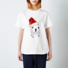 NIKORASU GOのクリスマス＠かわいいフレンチブル スタンダードTシャツ