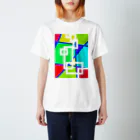 ウンチッチのクリアー幾何学 Regular Fit T-Shirt