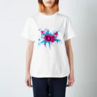 マッキーノ™のDot.きゅーびっくん（Color2） スタンダードTシャツ